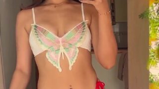 Yosoykami aka Kamicupcakex Onlyfans Video Erotic Body In Mirror